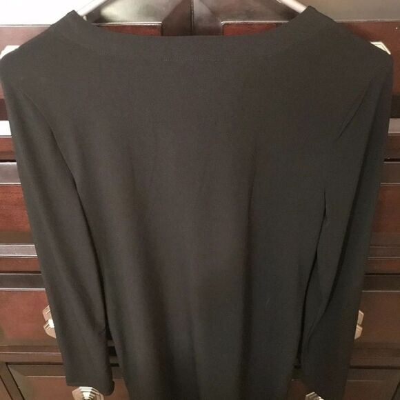 Black Lace Up Front Mini Bodycon Dress​ - Picture 4 of 4